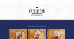 Desktop Screenshot of capebyronangus.com